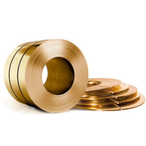 Corte Longitudinal de Fitas de Latão, Cobre, Tomback e Bronze